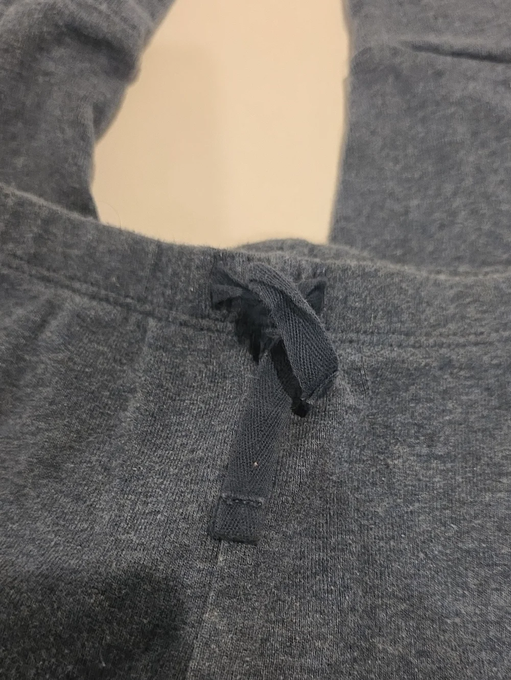 Baby Gap Size 18- 24 Months Kids Cozy Blue Knit Jogger Pants 100% Cotton